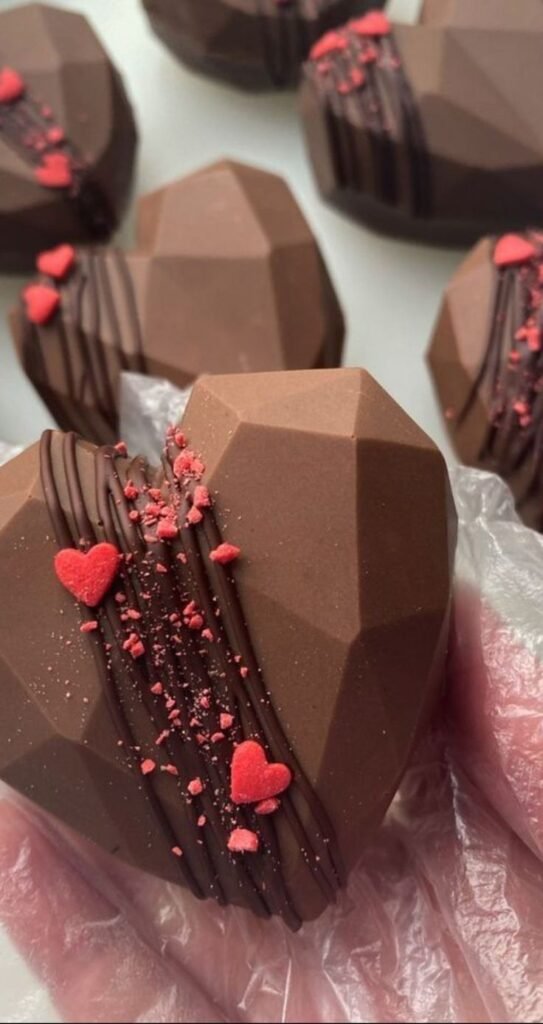 heart chocolate